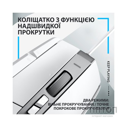 Мишка Logitech G502 X USB White (910-006146)