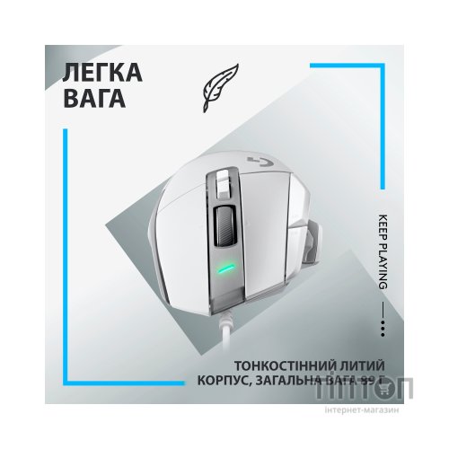 Мишка Logitech G502 X USB White (910-006146)