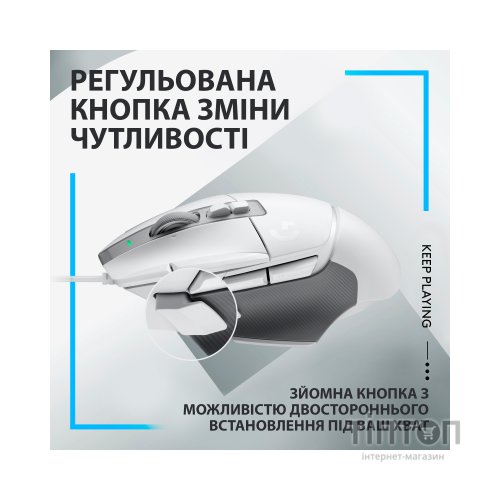 Мишка Logitech G502 X USB White (910-006146)