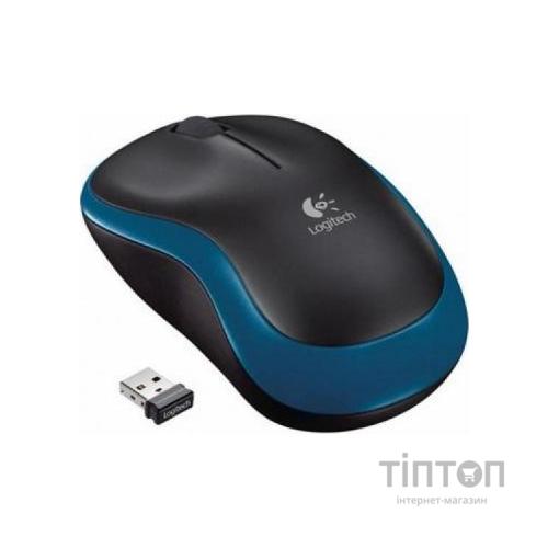 Мишка Logitech M185 blue (910-002236)