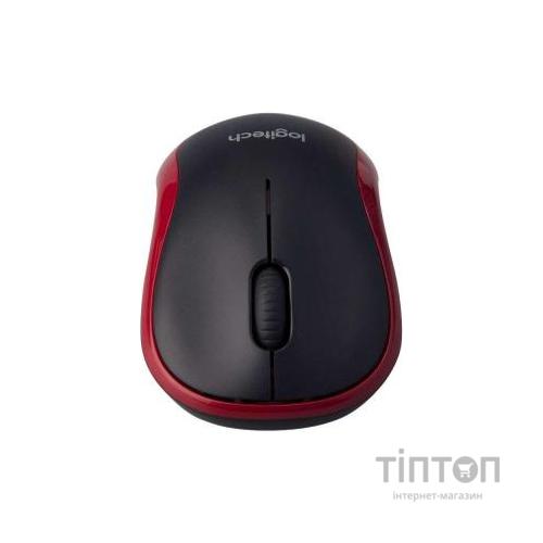 Мишка Logitech M185 red (910-002237)