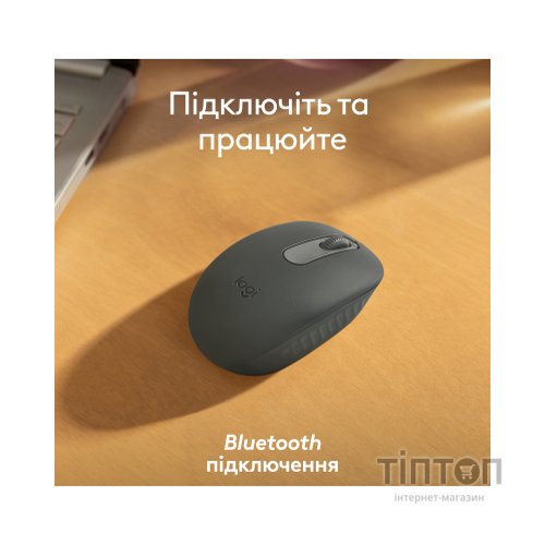 Мишка Logitech M196 Bluetooth Graphite (910-007459)
