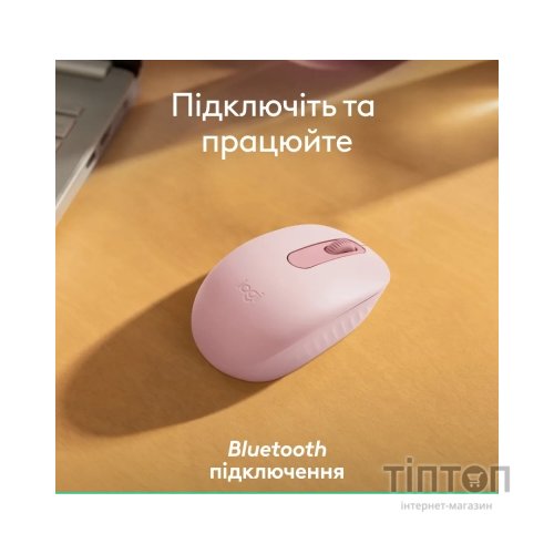 Мишка Logitech M196 Bluetooth Rose (910-007461)