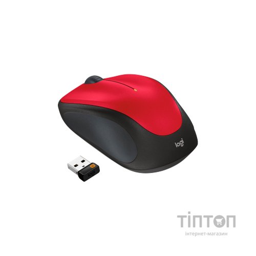 Мишка Logitech M235 червона