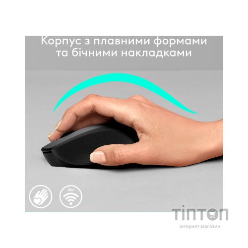 Мишка Logitech M280 (910-004287) чорна, безпровідна, USB