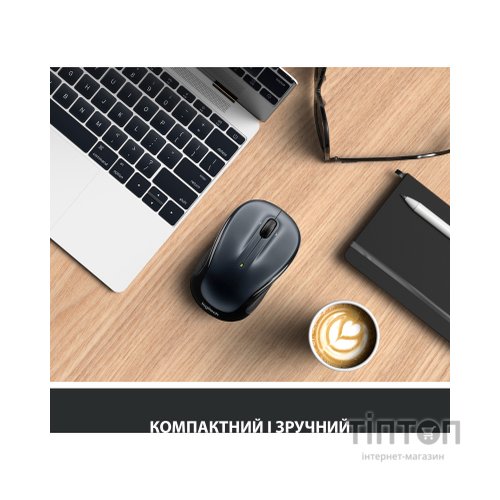 Мишка Logitech M325s Wireless Dark Silver (910-006812)