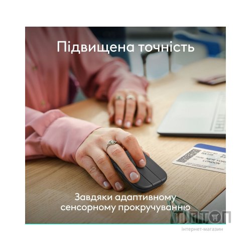 Мишка Logitech Mobi Fold Bluetooth Graphite (910-007604)