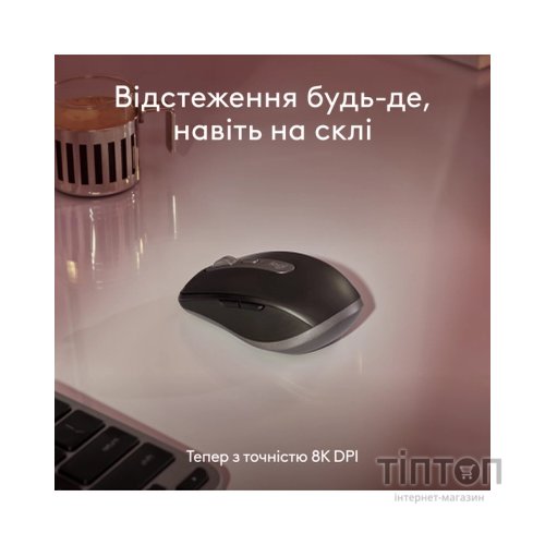 Мишка Logitech MX Anywhere 3S для MAC Wireless Space Grey (910-006947)