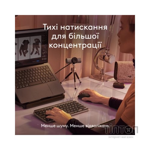 Мишка Logitech MX Anywhere 3S для MAC Wireless Space Grey (910-006947)