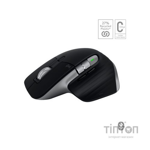 Мишка Logitech MX Master 3S For Mac Performance Wireless Space Grey (910-006571)