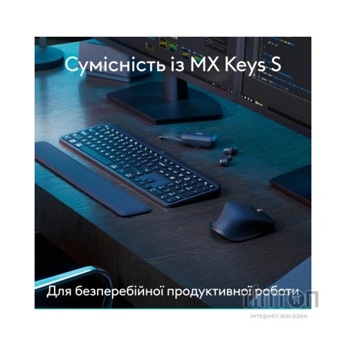 Мишка Logitech MX Master 3S Performance Bluetooth Graphite (910-007501)