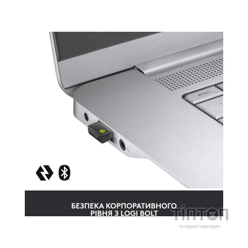 Мишка Logitech MX Master 3S Performance for Business Wireless/Bluetooth + Mouse Pad Studio Series Graphite (MX910-006582)