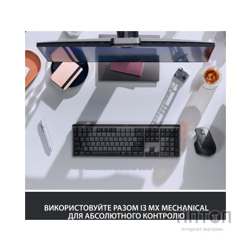 Мишка Logitech MX Master 3S Performance Wireless Mouse Bluetooth Graphite (910-006559)