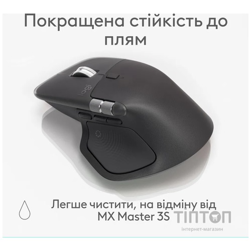 Мишка Logitech MX Master 4 for Business Wireless/Bluetooth Graphite (910-007617)