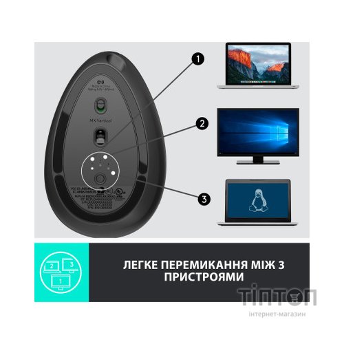 Мишка Logitech MX Vertical (910-005448)