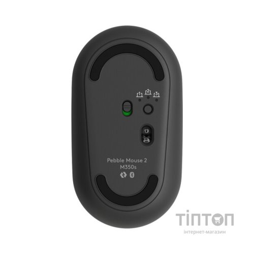 Мишка Logitech Pebble M350s Wireless Graphite (910-007015)