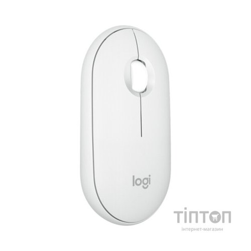 Мишка Logitech Pebble M350s Wireless White (910-007013)