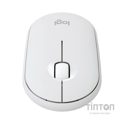 Мишка Logitech Pebble M350s Wireless White (910-007013)