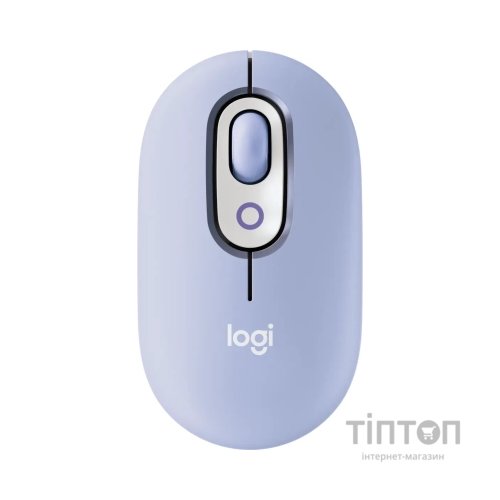 Мишка Logitech POP Mouse With Emoji Bluetooth Lilac (910-007414)