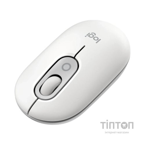 Мишка Logitech POP Mouse With Emoji Bluetooth Off-White (910-007411)