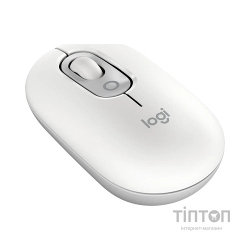 Мишка Logitech POP Mouse With Emoji Bluetooth Off-White (910-007411)