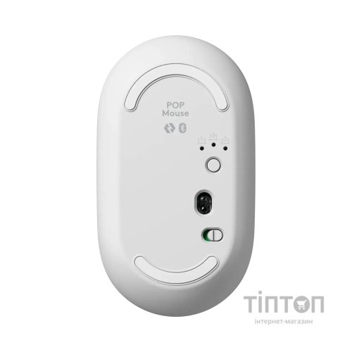 Мишка Logitech POP Mouse With Emoji Bluetooth Off-White (910-007411)
