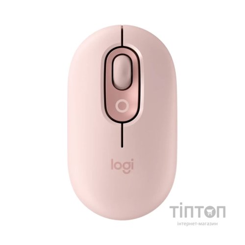 Мишка Logitech POP Mouse With Emoji Bluetooth Rose (910-007413)
