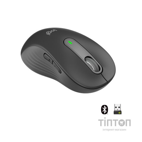 Мишка Logitech Signature M650 L Wireless LEFT Graphite (910-006239)