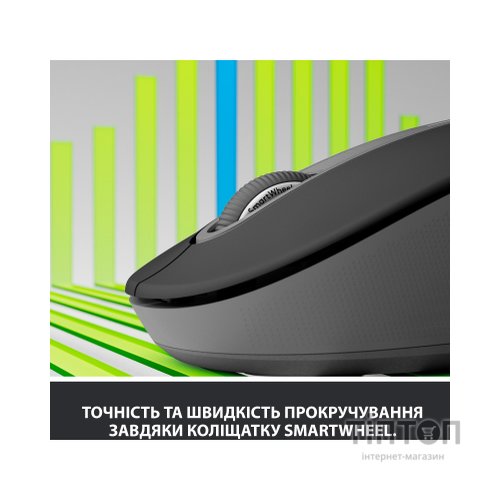 Мишка Logitech Signature M650 L Wireless LEFT Graphite (910-006239)