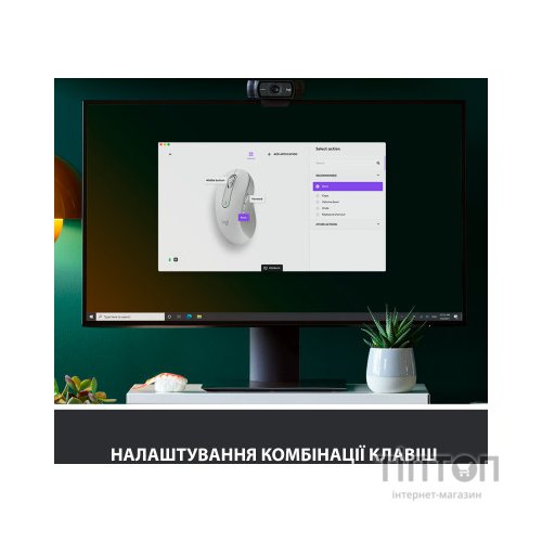 Мишка Logitech Signature M650 L Wireless LEFT Off-White (910-006240)