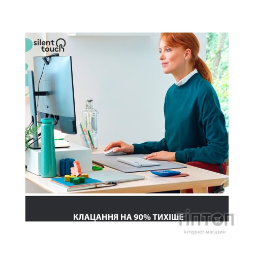 Мишка Logitech Signature M650 L Wireless Off-White (910-006238)