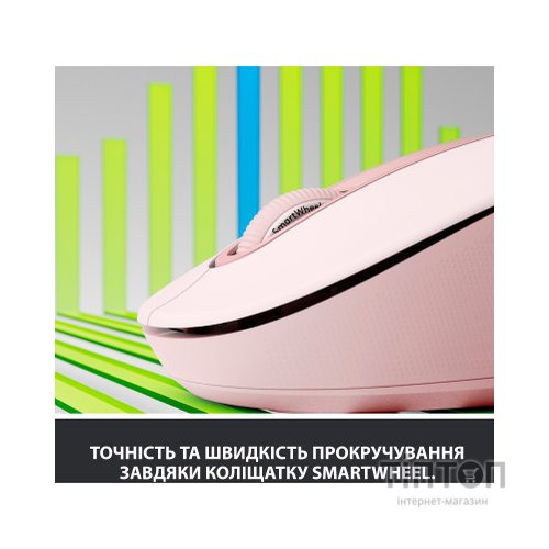 Мишка Logitech Signature M650 Wireless Rose (910-006254)