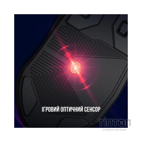 Мишка Lorgar Stricter 579 RGB USB Black (LRG-GMS579)