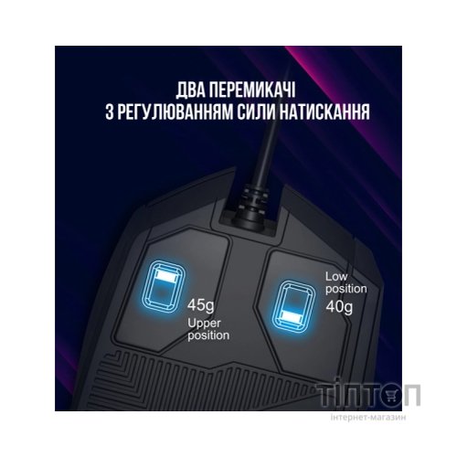 Мишка Lorgar Stricter 579 RGB USB Black (LRG-GMS579)
