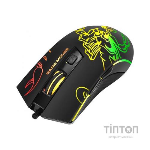 Мишка Marvo M209 LED USB Black (M209)