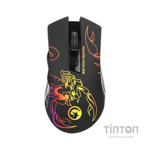 Мишка Marvo M209 LED USB Black (M209)