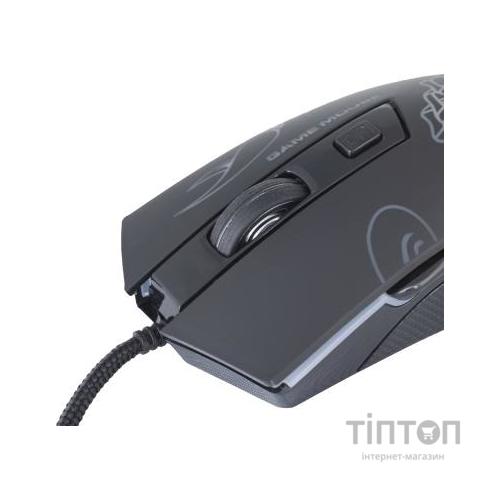 Мишка Marvo M209 LED USB Black (M209)