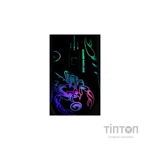 Мишка Marvo M209 LED USB Black (M209)