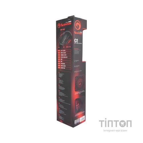 Мишка Marvo M355+G1 USB Black (M355+G1)