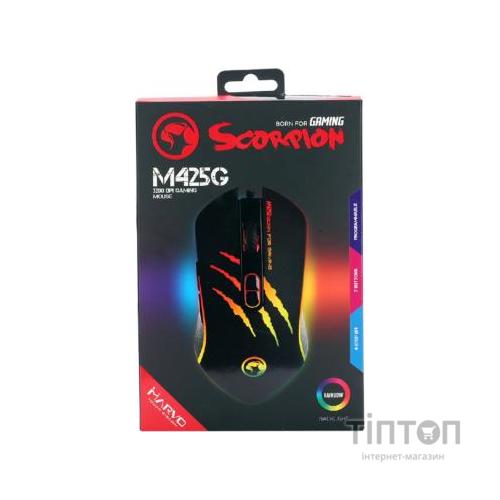Мишка Marvo M425G USB Black (M425G)
