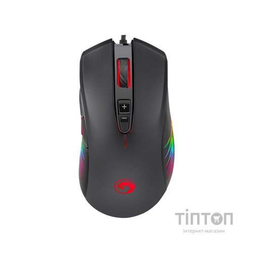 Мишка Marvo M519 RGB-LED USB Black (M519)