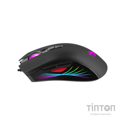 Мишка Marvo M519 RGB-LED USB Black (M519)