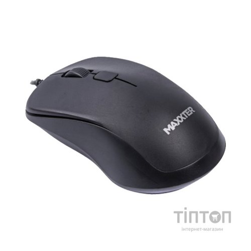 Мишка Maxxter Mc-3B01 USB Black (Mc-3B01)
