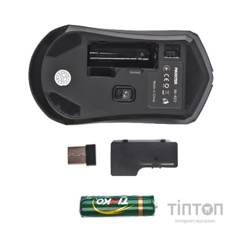 Мишка Maxxter Mr-403 Wireless Black (Mr-403)
