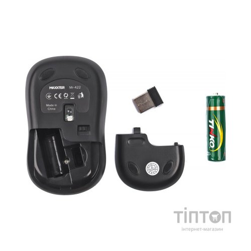 Мишка Maxxter Mr-422 Wireless Black (Mr-422)