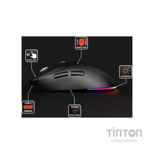 Мишка Media-Tech MT1124 Wireless Black (MT1124)