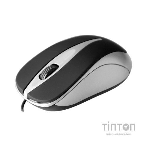 Мишка Media-Tech Plano срібний, USB