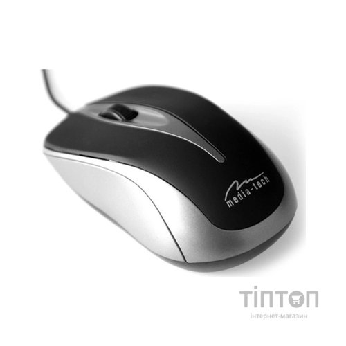 Мишка Media-Tech Plano titanium, USB