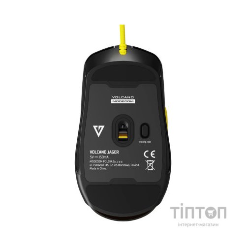 Мишка Modecom Jager Volcano RGB Hot-Swap Custom USB Black (M-MC-JAGER-100)