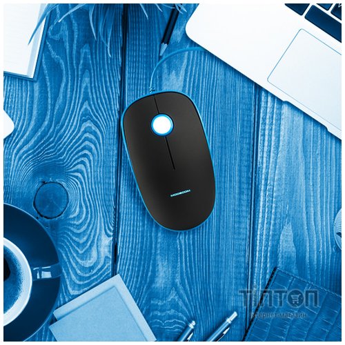 Мишка Modecom MC-M111 USB Blue-Black (M-MC-M111-140)